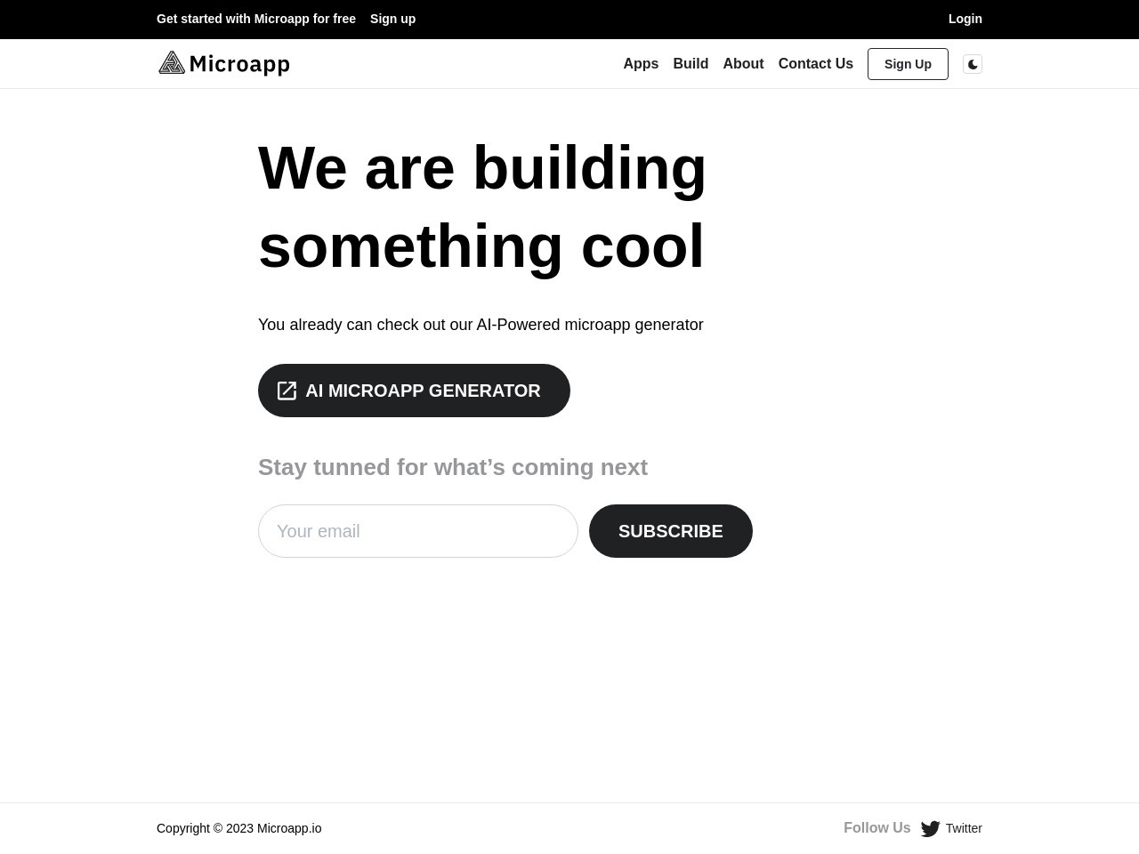 Microapp AI